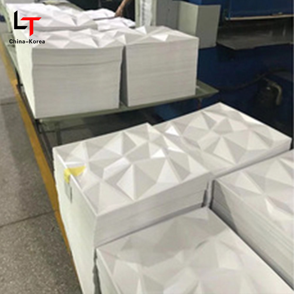 Modernes 3D-PVC-Wandpaneel/Aufkleber für den Innenbereich, wasserdicht, mattschwarz, Rautenform, für Wohnzimmer, Schlafzimmer, Wanddekoration, wasserdicht