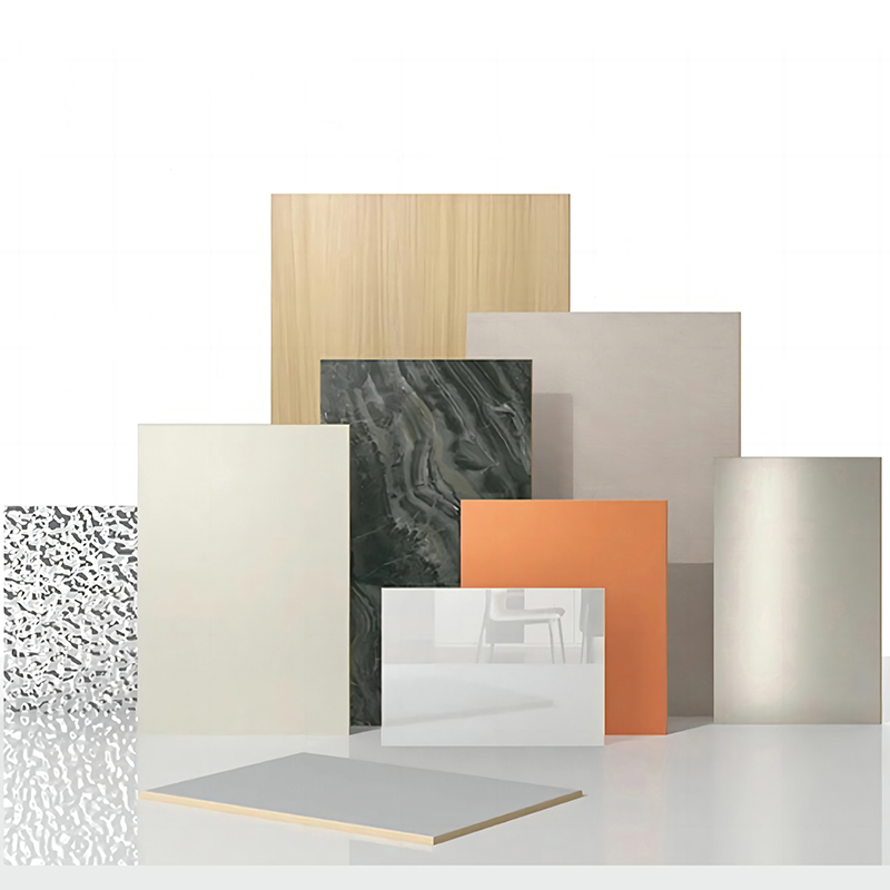 Leichte PVC-Kohlenstoffkristallplatte mit hoher Dichte, kratzfest, 5–8 mm dick, für gewerbliche Hotel-Badezimmerdekoration, feuerfeste, langlebige Wandpaneel der Güteklasse B1