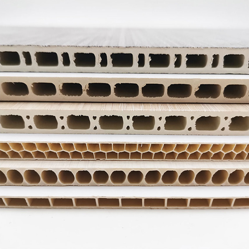 Modernes, integriertes Bambus-Holzfaser-PVC-Wandpaneel für TV-Hintergrund, Hartpaket-Wandpaneel für Innendecken für den Hotelgebrauch