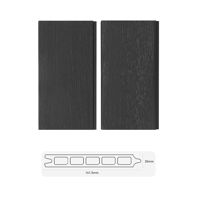 Holz-Kunststoff-Verbundwerkstoff-WPC-Zaun, Hausgarten-Innenhof-Zaunplatten, besser als Vinyl-PVC-Zaun, wasserdichter Sichtschutz für den Außenbereich, HDPE