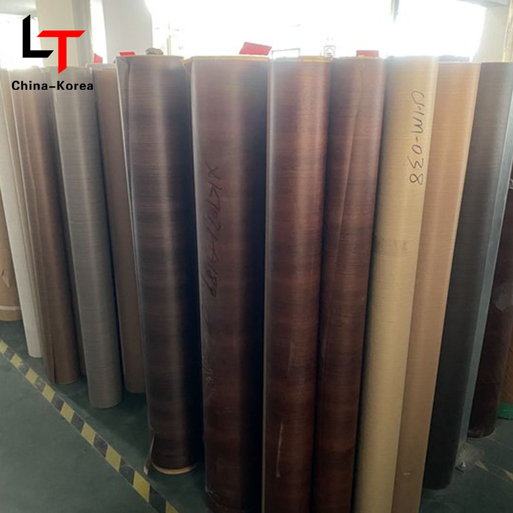 3D 5D Druck Laminierung Wärmeübertragung Film PVC Möbel Dekoration Film Vakuum Presse Folie für Tür Wand Panel WPC UV Board