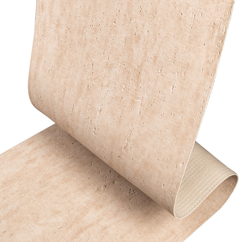 Feuerfestes Fliesenfurnier-Imitat-Innenraum, biegbare weiche Wandverkleidung, Travertin, künstliche, flexible Wandpaneele aus weichem Stein
